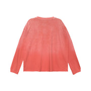 Anchor Club Graphic Washed Long Sleeve Tee; VTG Red / S, VTG Red / M, VTG Red / L, VTG Red / XL
