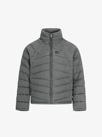 Quilted Puffer Jacket for Winter - Stylish and Cozy Outerwear 