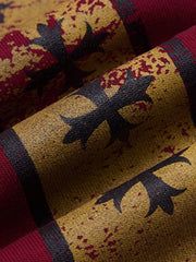 Crest Graphic Wide-Leg Sweatpants