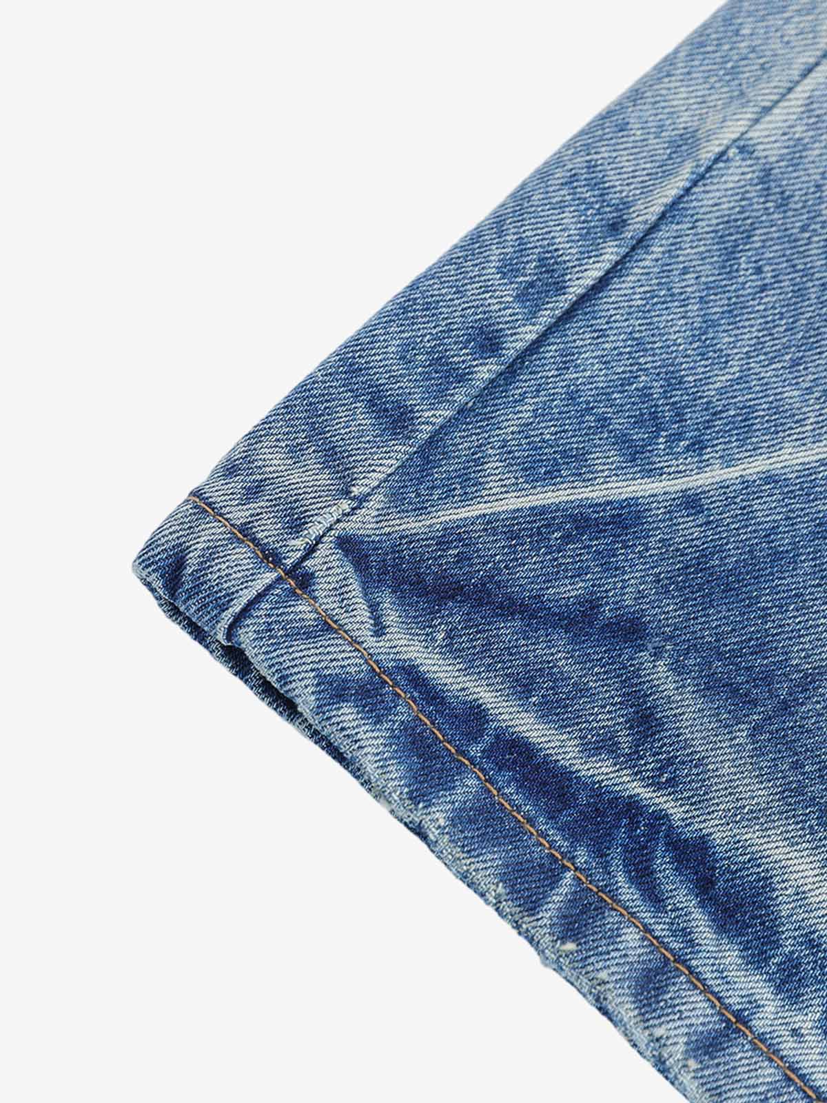 Vintage Whiskered Denim Jorts 