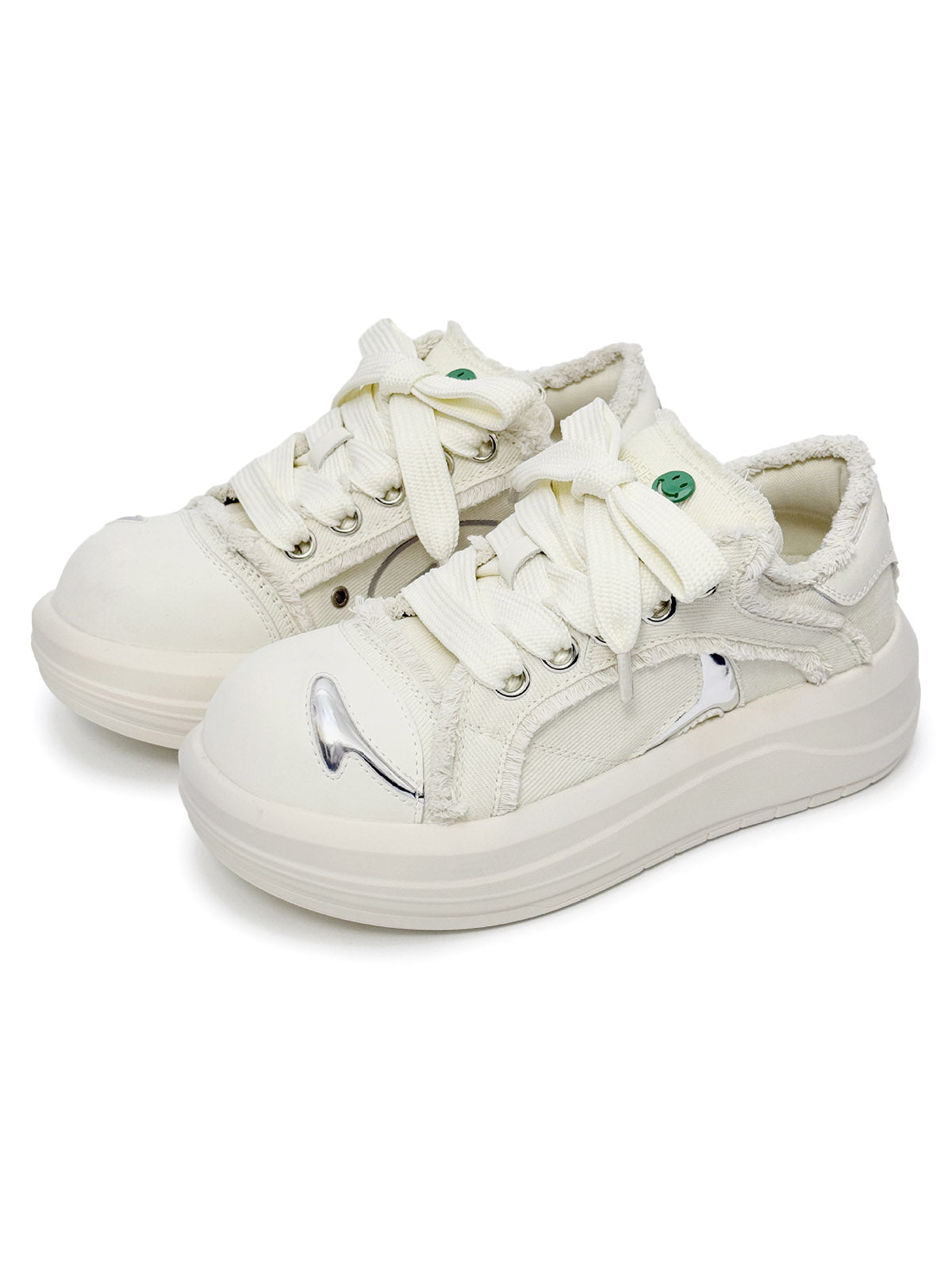 Street Deconstructed Split Whisker Sneakers 
