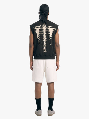 Gothic Chenille Oversized Street Shorts