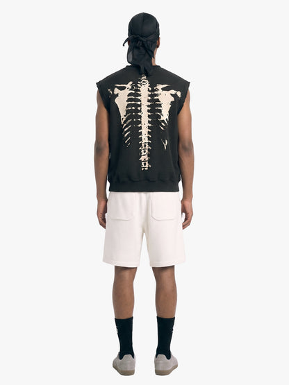 Gothic Chenille Oversized Street Shorts