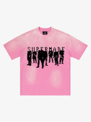 T-Shirt mit Farbverlauf