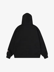 Napoleon Cord Embroidery Polka Dot Zip-Up Hoodie