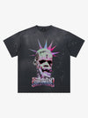 Gradient Skull Graphic Tee