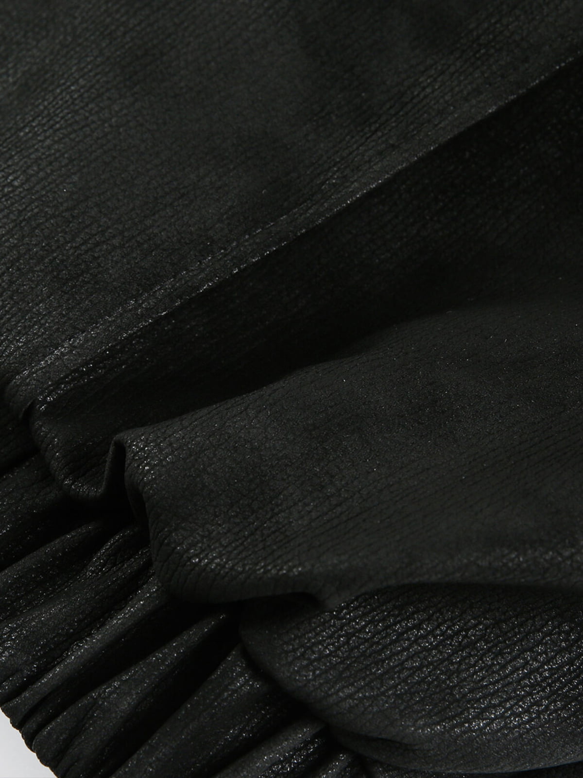 Stylish Black Bomber Jacket with Faux Fur Collar for Winter and Fall 