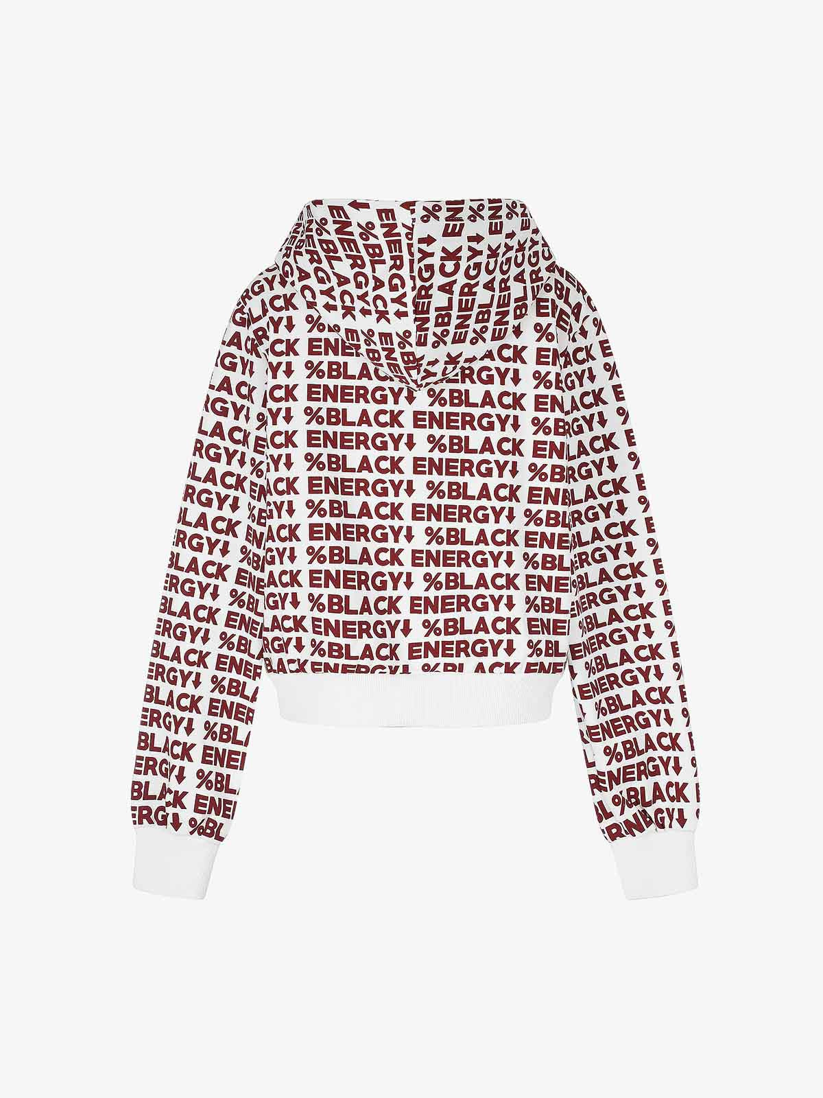 All-Over Letter Graphic Hoodie
