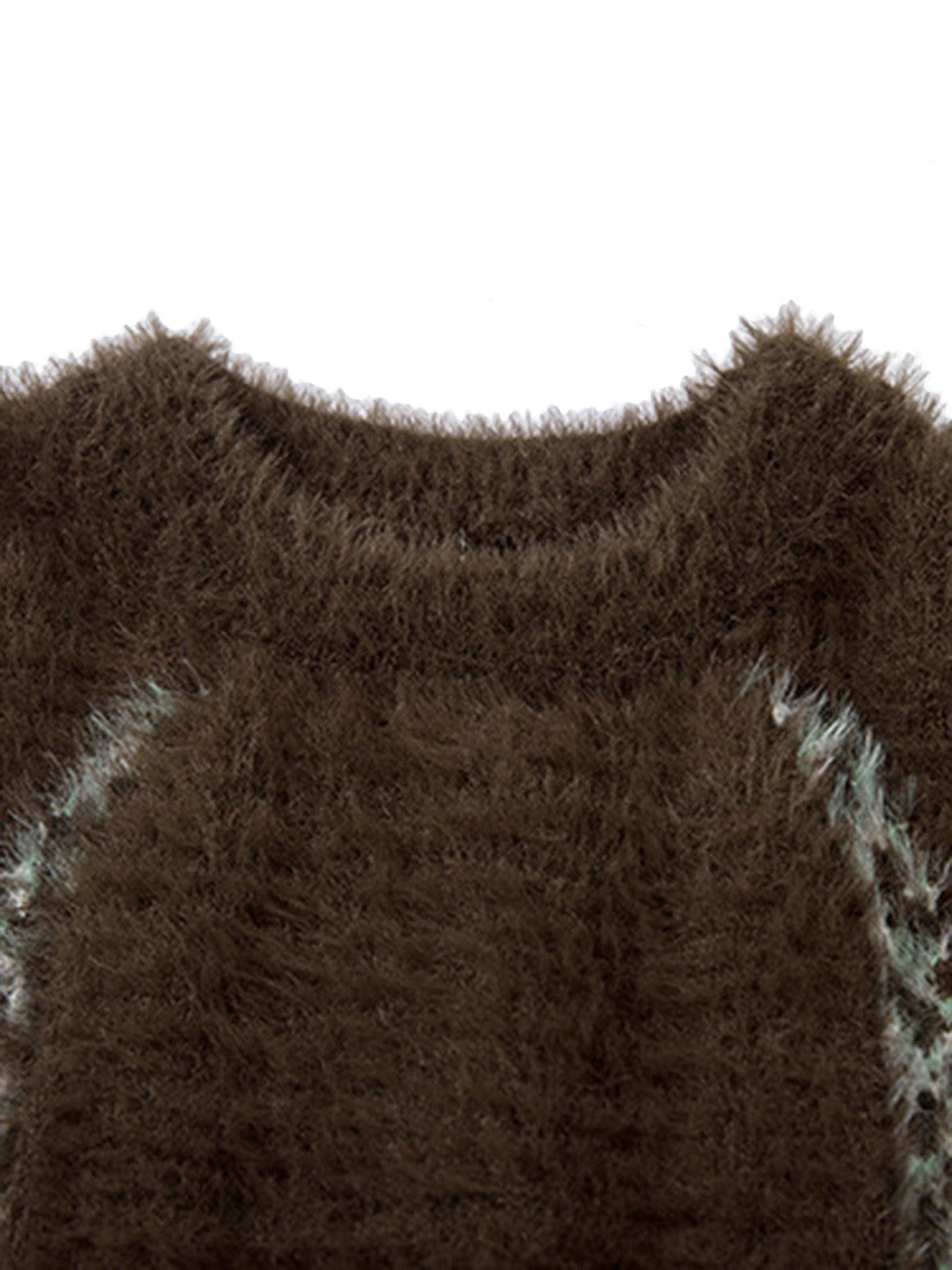 Thesupermade Spider Jacquard Knit Crew Neck Sweater