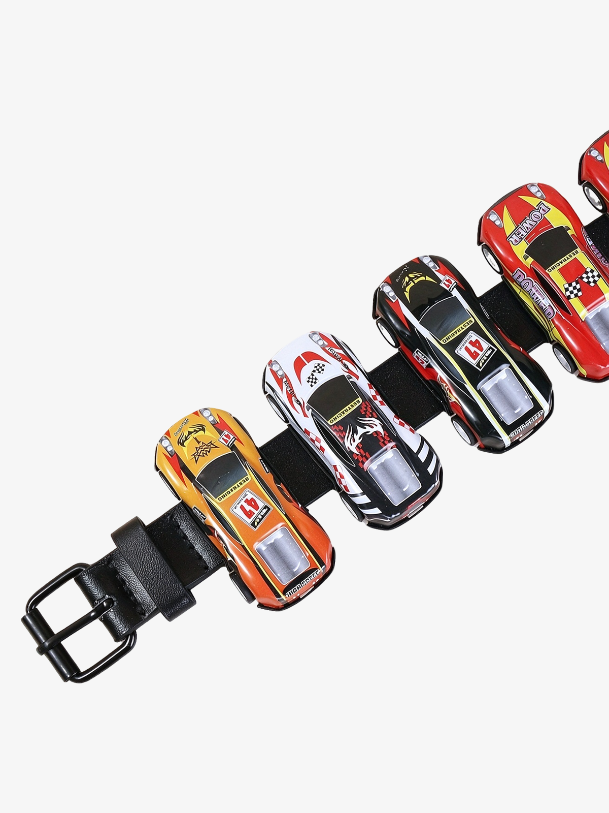 Toy Car Embellished Belt