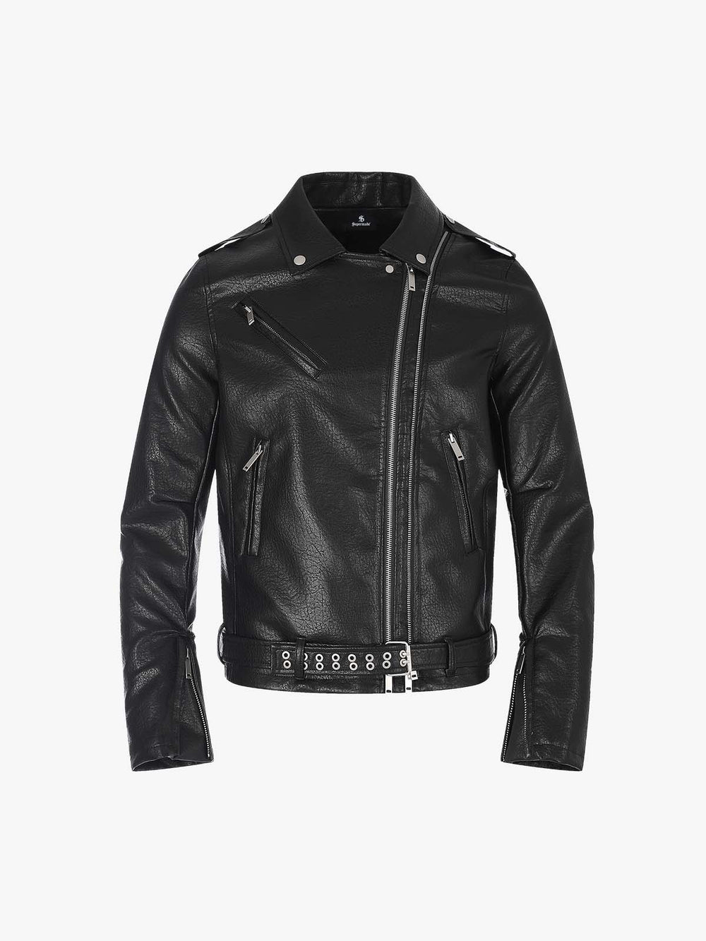 Lederjacke mit Nieten