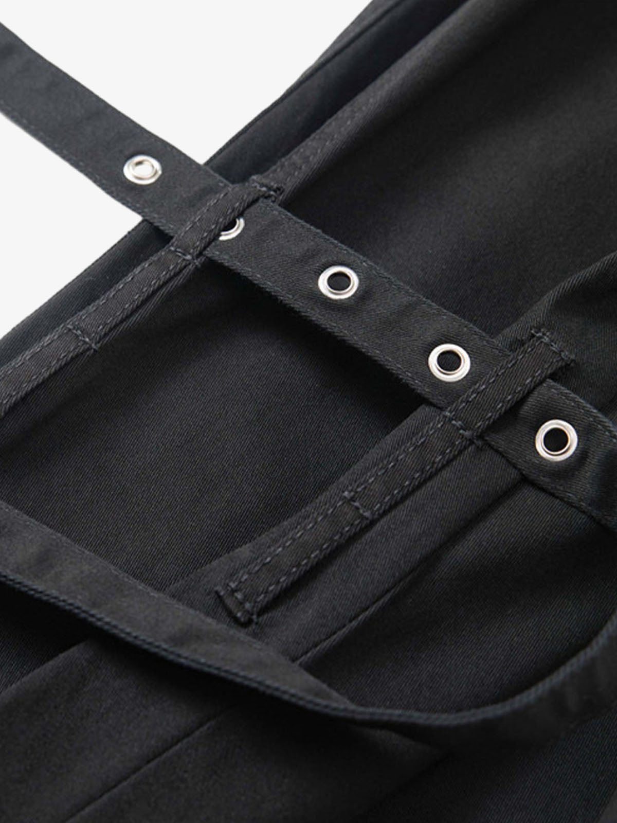 Technical Style Flared Cargo Casual Pants 