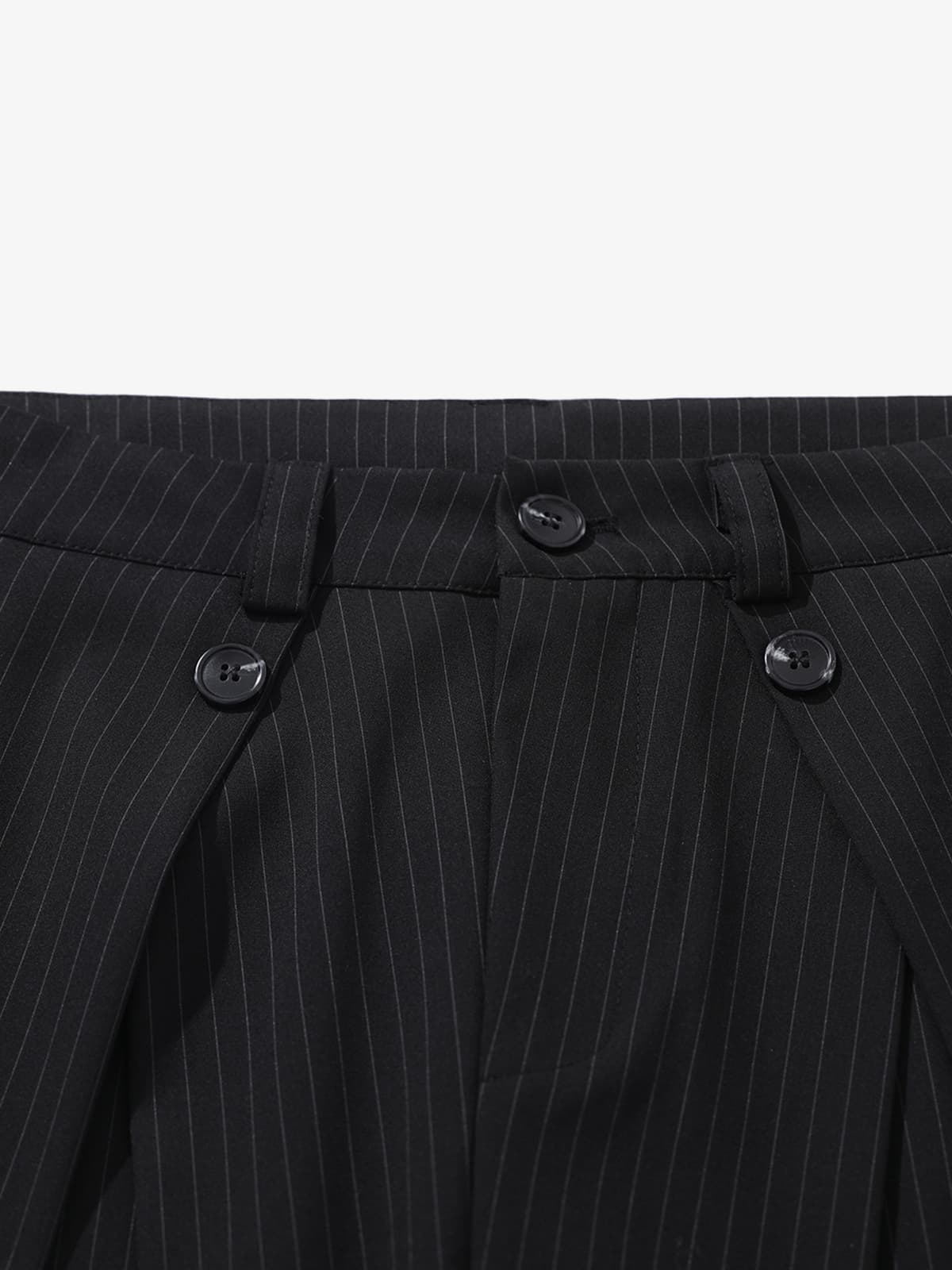 Wide-Leg Striped Trousers for Modern Elegance 