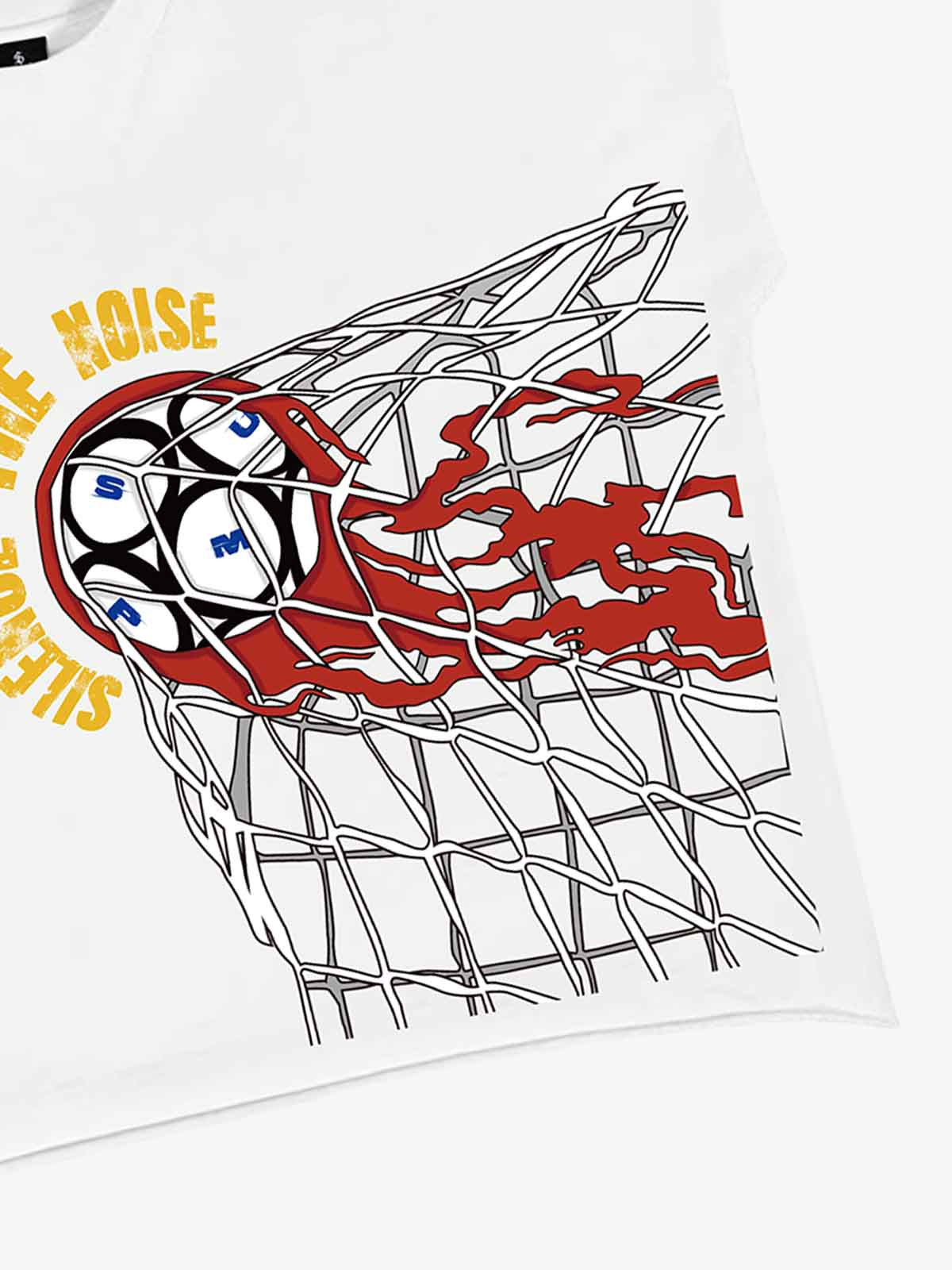 Goal Shot Splatter Soccer Graphic Sleeveless T-Shirt 