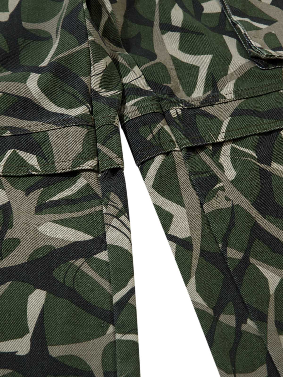 Camouflage Multi-Pocket Cargo Pants