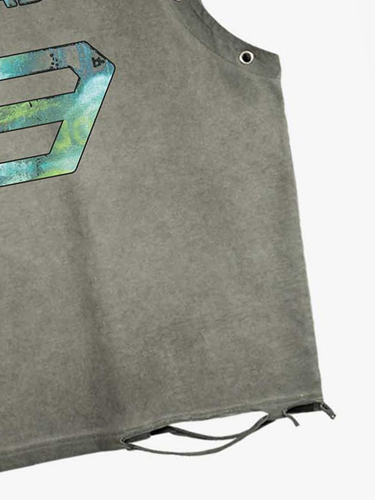Vintage Washed 63 Graphic Sleeveless T-Shirt 