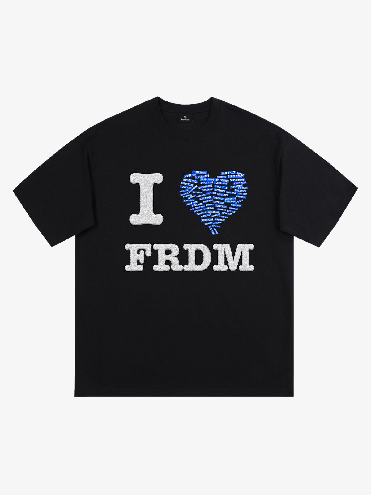 Embroidered Heart Graphic Tee