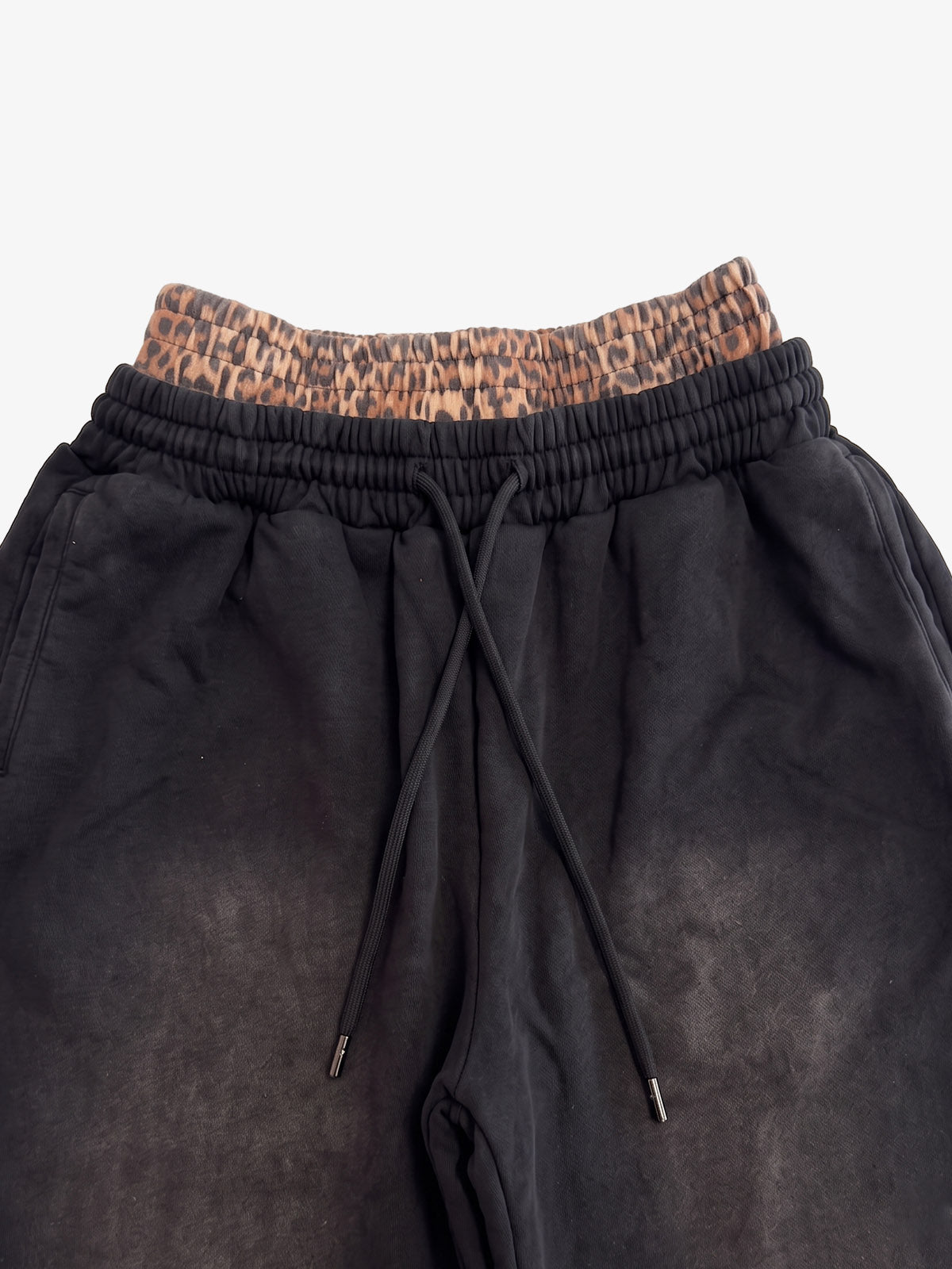 Leopard Print Boxy Fit Double Waist Set
