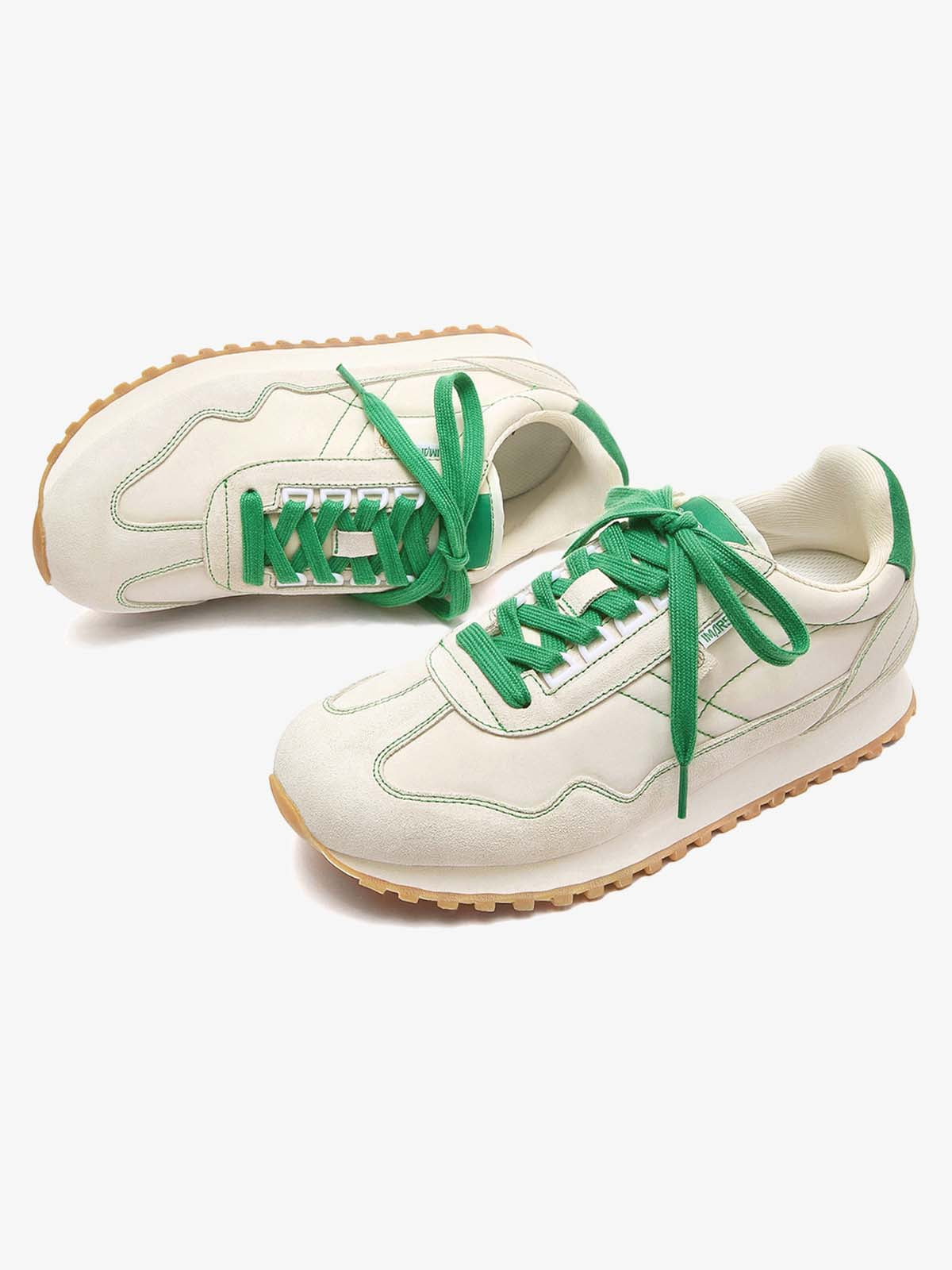 Stylish Green-Accented Sneakers for Everyday Wear 
