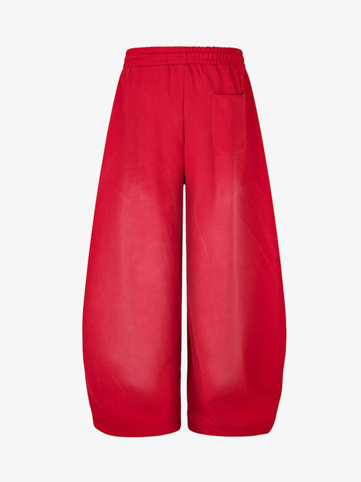 Letter Graphic Wide-Leg Sweatpants