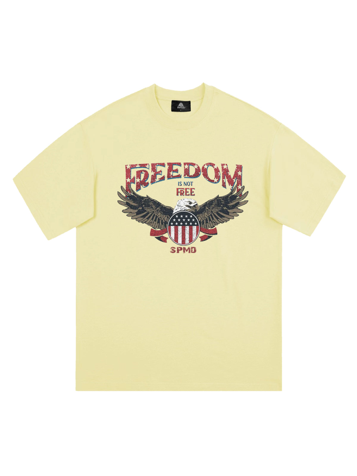 Original Freedom Eagle Print T-shirt 