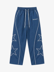 Relaxed Wide-Leg Casual Pants
