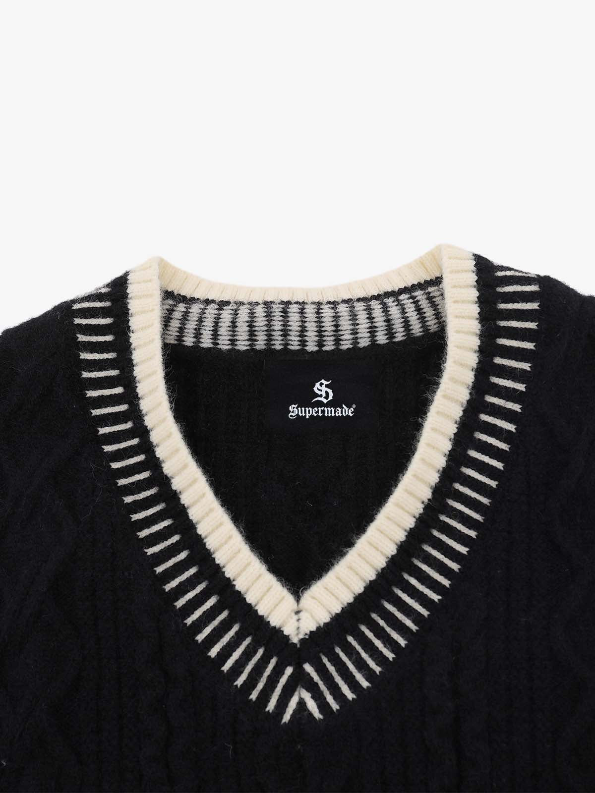 Retro-Strickpullover