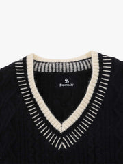 Retro-Strickpullover