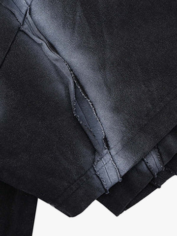 Retro Structured Panels T-Shirt 