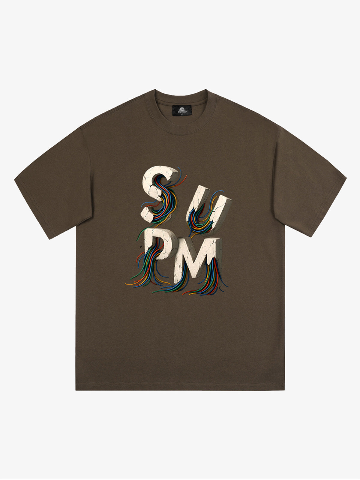 supm cable graphic T-shirt 
