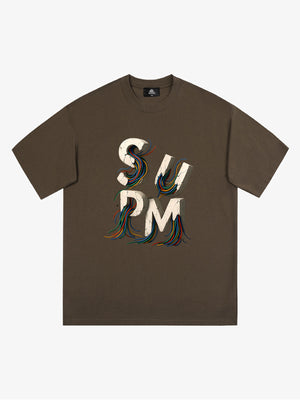 supm cable graphic T-shirt 