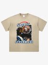 thesupermade-"Retro Basketball Radio" "Sports Know No Borders" Graphic Tee-Retro Ink Splash Streetwear Oversized T-Shirt 