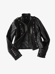 Napoleon Faux Leather Jacket
