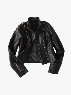 Napoleon Faux Leather Jacket