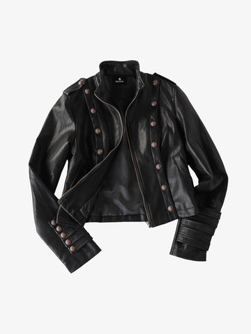 Napoleon Faux Leather Jacket