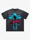 Passion of Christ Graffiti Paint Splatter Tee