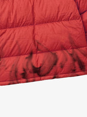 X-Ray Skeleton Graphic Hooded Padded Coat