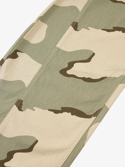 Camouflage Wide-Leg Trousers for Casual and Outdoor Adventures 