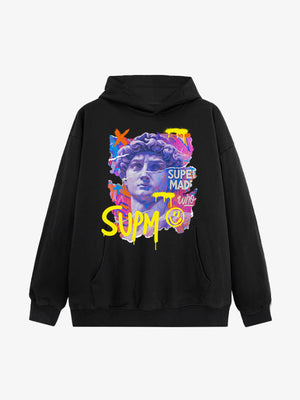Graffiti David Statue Hoodie 