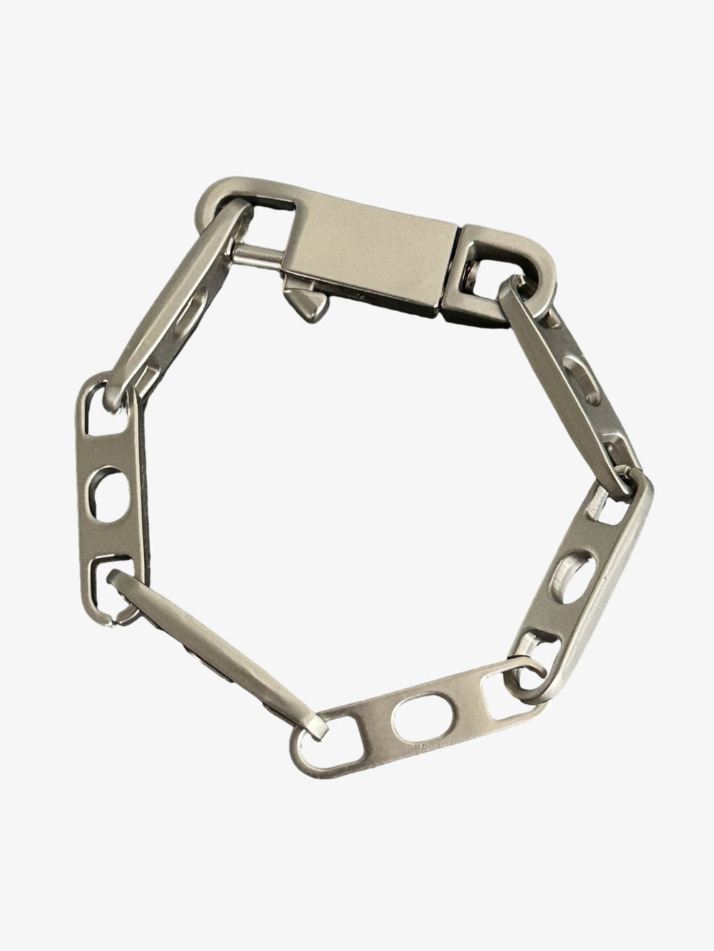 Industrial Metal Link Bracelet 