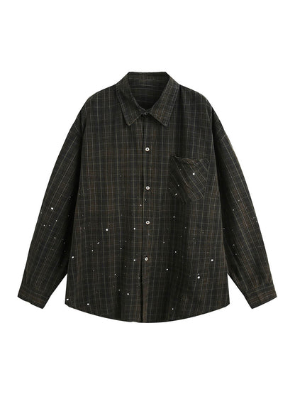 Retro Cleanfit Plaid Shirt 