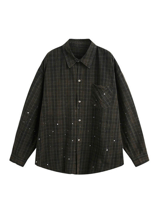 Retro Cleanfit Plaid Shirt 