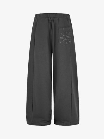 Heat-Pressed Heavyweight Drawstring Sweatpants