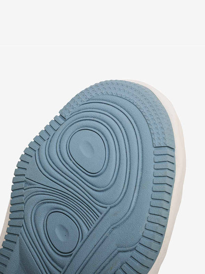 Thesupermade American Retro Patch Raw Edge Embroidered Floral Dissolving Shoes 