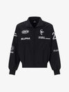 Racing Graphic Bomber Jacket