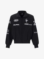 Bomberjacke mit Rennsportmotiv
