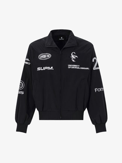 Racing Graphic Bomber Jacket