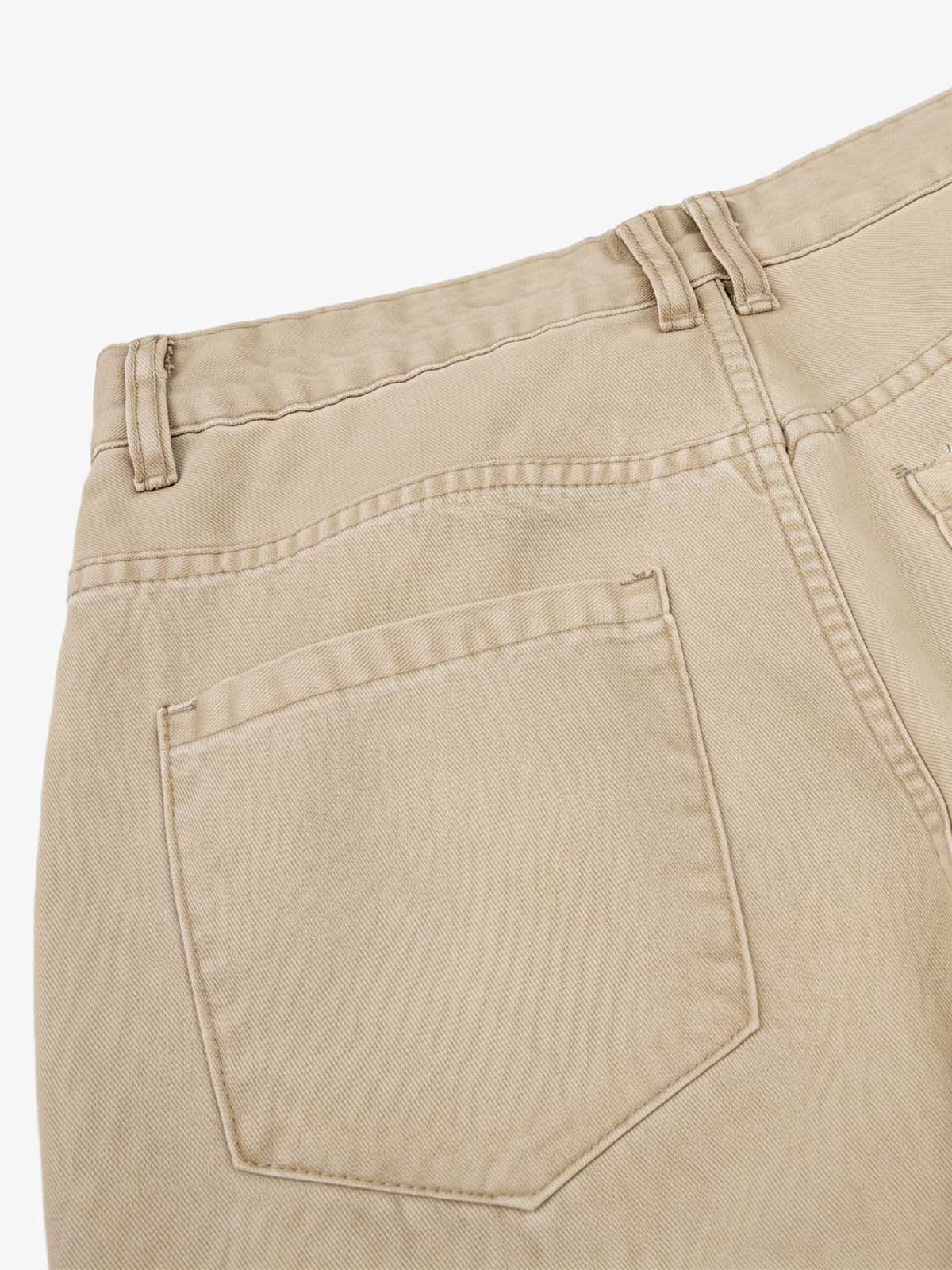 Studded Multi-Pocket Straight-Leg Work Pants