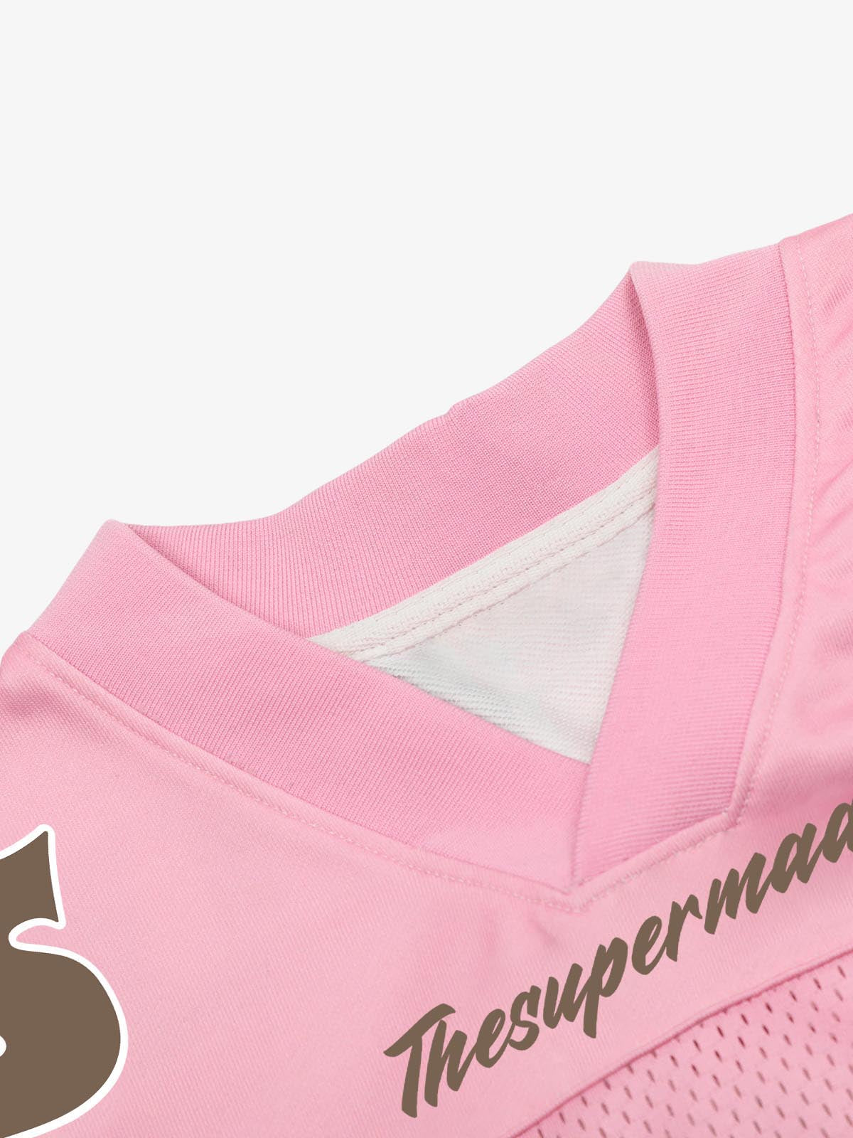 Retro Graphic Flame Number Print Long-Sleeve Jersey T-Shirt 