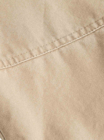 Utility Pocket Detail Snap Button Jacket